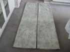 PAIR JOHN LEWIS CURTAINS LINEN/POLYESTER. FULLY LINED 62 x 72” / 157x193cm