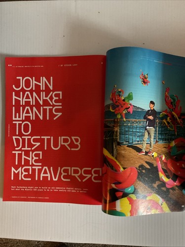 Wired Magazine The Future Of Reality Dec 2021 - Picture 4 of 8