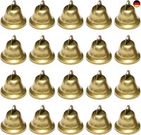 Gmedhc GlöCkchen Zum Basteln, 20 StüCk Bronze Vintage GlöCkchen, SchöN Kupfer Gl