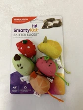3 Packs SmartyKat Catnip Mice Toys 