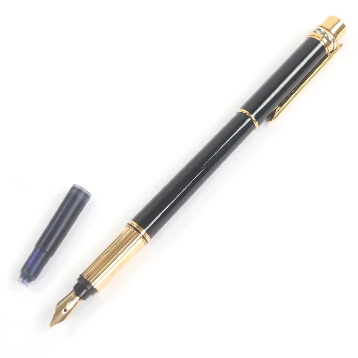 25+ Cartier Collectible Gold, 18K Nib Fountain Pens for sale