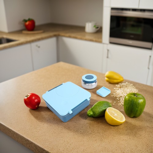 Caja de frutas con anillo de sellado de mango - azul de mantenimiento - Imagen 4 de 24