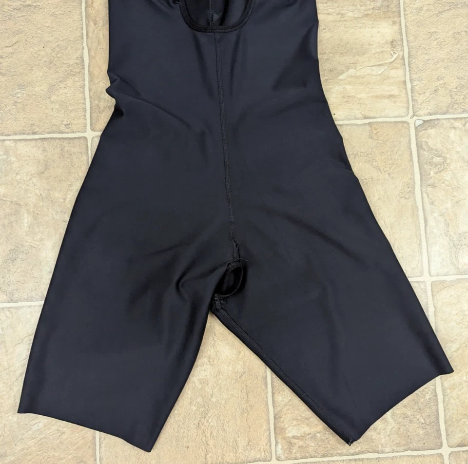 Marena Recovery sz L Post Surgery Compression Bodysuit black excellent 1691 - Image 3 of 4