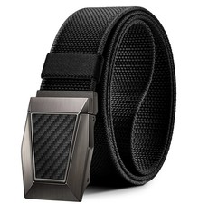 Tactical Belt for Men, Men Stretch Nylon Web Gift Belt 1.5"-Hiking Rigger Mil...