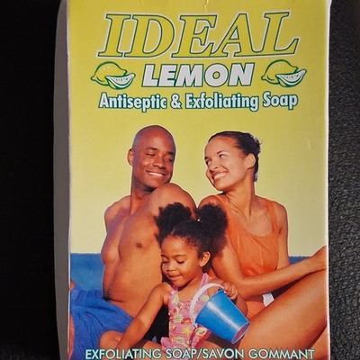 #ad Ideal Lemon Exfoliating Antiseptic Soap for Body amp; Face Yellow Fruit Scent $14.30