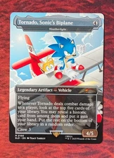 Tornado, Sonic's Biplane 2100 | Near Mint | Secret Lair Drop SLD Magic MTG