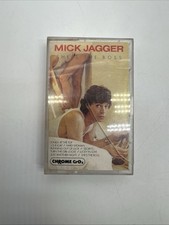 Mick Jagger Solo Artist She's The Boss Cassette Tape 1985 Rock Music