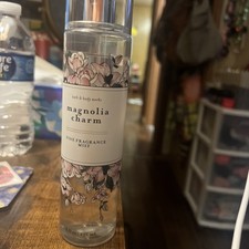 Bath & Body Works Magnolia Charm Fine Fragrance Mist Spray Pear Cedar Rare USED