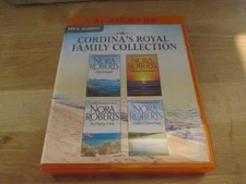 NORA ROBERTS " cordina's royal family" collection MP# audio book (4 BOOKS)