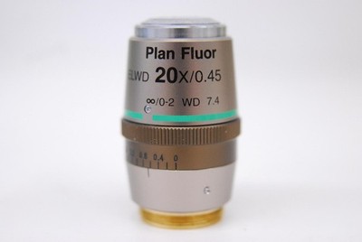 Nikon Plan Fluor ELWD 20X/0.45 DIC L/N1  /0-2 WD 7.4 Microscope Objective