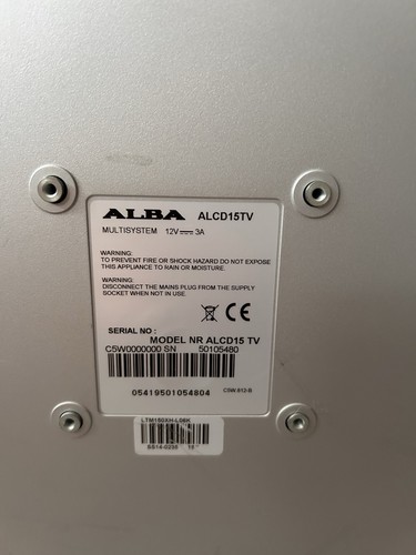Alba ALCD15TV Multisystem With Remote - Picture 6 of 8