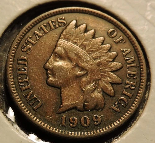 1909 Indian Head Cent Fine