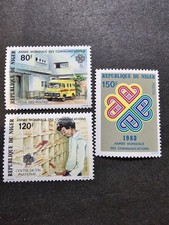 Stamp Niger Postal Communications No. 622/624 New ** Luxury MNH 1983