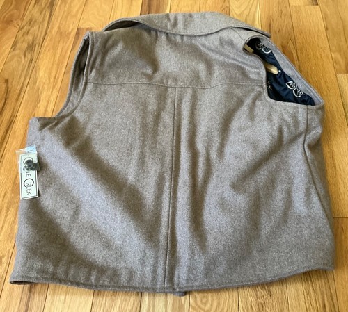 Cripple Creek Men’s Wool Vest CONCEALED CARRY Western Wear Size XL NWT - Picture 4 of 9