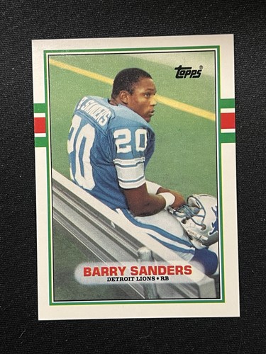 1989 Topps Football Traded RC Barry Sanders 83T - Picture 1 of 2