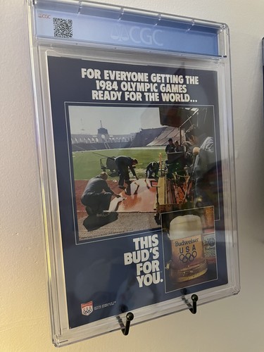 1984 Sports Illustrated MAGIC JOHNSON CGC 8.5 NBA Lakers No label June 4 Finals  - Picture 2 of 2