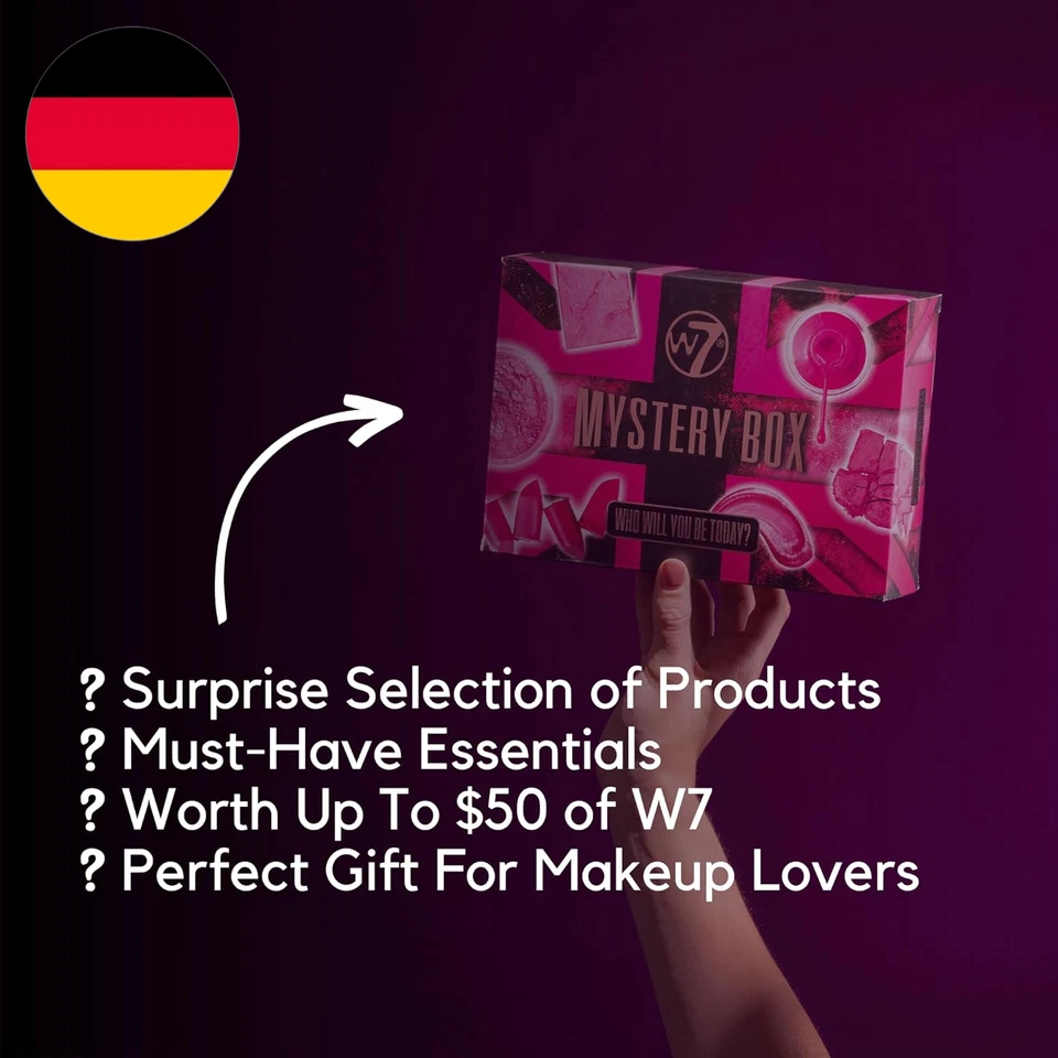 W7 Make-Up Set Box - Makeup Box - Überraschungsbox Mit Hochwertigem Make-Up Im W - Bild 3 von 4