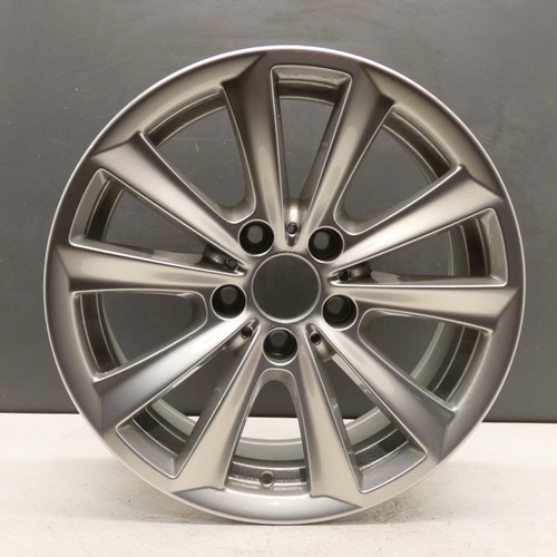BMW 5ER F10 F11 17 ZOLL ALUFELGE FELGE SILBER 8J ET30 OEM 6780720 ORIGINAL X1 - Bild 2 von 23