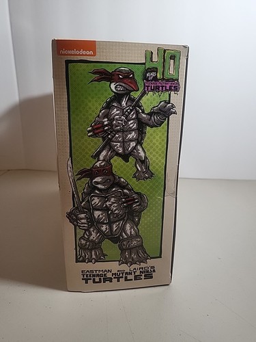 NECA TMNT Eastman Lairds Teenage Mutant Ninja Nero e Bianco Prime Tartarughe Confezione da 2 - Foto 5 di 6