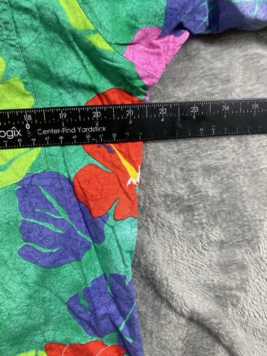 Vintage Surf Line Hawaii Shirt Men’s L Floral Colorful Button Up Beach Vacation - Picture 4 of 5