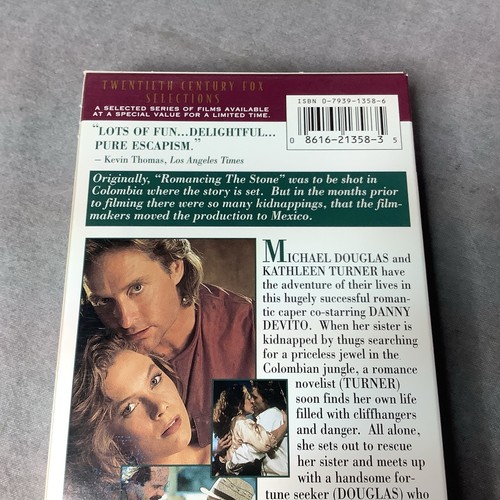 Michael Douglas VHS Tapes - Jewel of the Nile, Romancing the Stone, Ghost & Dark - Picture 6 of 10