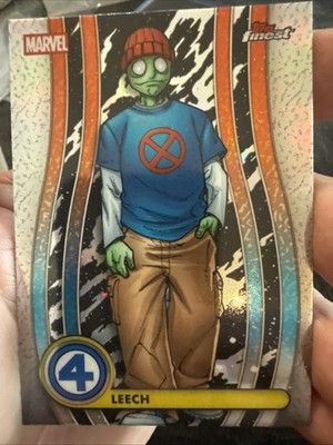 2026 Topps Finest Fantastic Four #26 Leech Refractor 