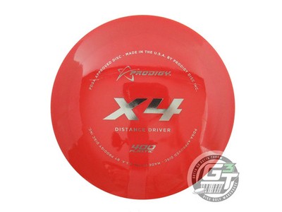NEW Prodigy Discs 400 X4 171g Red Gray Foil Distance Driver Golf Disc