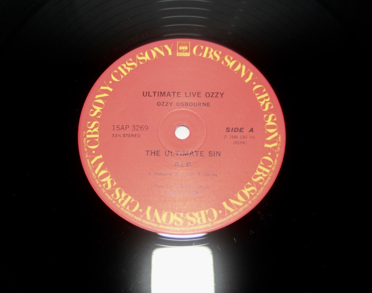 OZZY OSBOURNE THE ULTIMATE LIVE 12