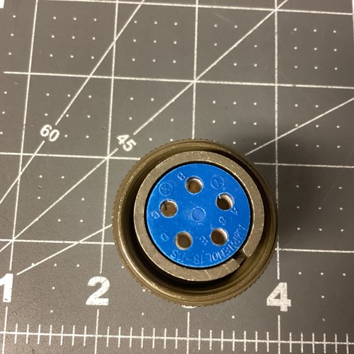 AMPHENOL CIRCULAR CONNECTOR 5 Pins (LPW84R) - Picture 3 of 5