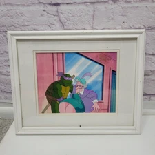 Teenage Mutant Ninja Turtles Framed Original Production Animation Art MWS Seal