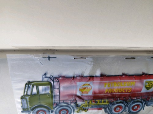 Vintage 50er Jahre Benzin Road Tanker Buch Diagramm Bild BP Shell LKW Fahrzeug - Bild 9 von 10