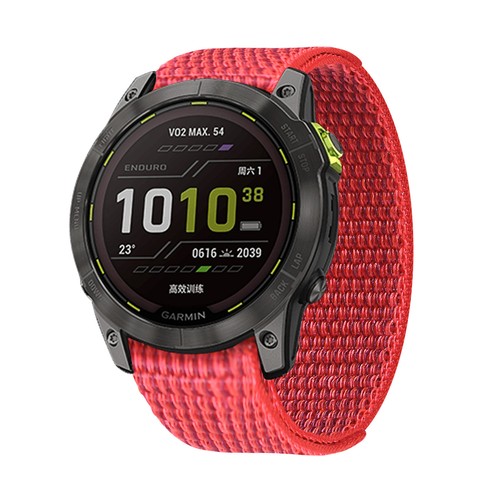 Cinturino in nylon 22 26 mm per Garmin Fenix 7X 7 6 5 cinturino orologio - Foto 22 di 24
