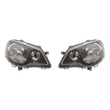 Scheinwerfer Set passend für VW Polo 02 9N 04/2005-01/12 H7 H1 links rechts