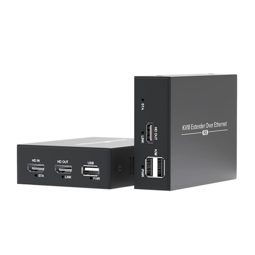 150M USB HDMI KVM Extender Kit over IP Cat5e/6 Cable Support one TX to many RX - Picture 3 of 21