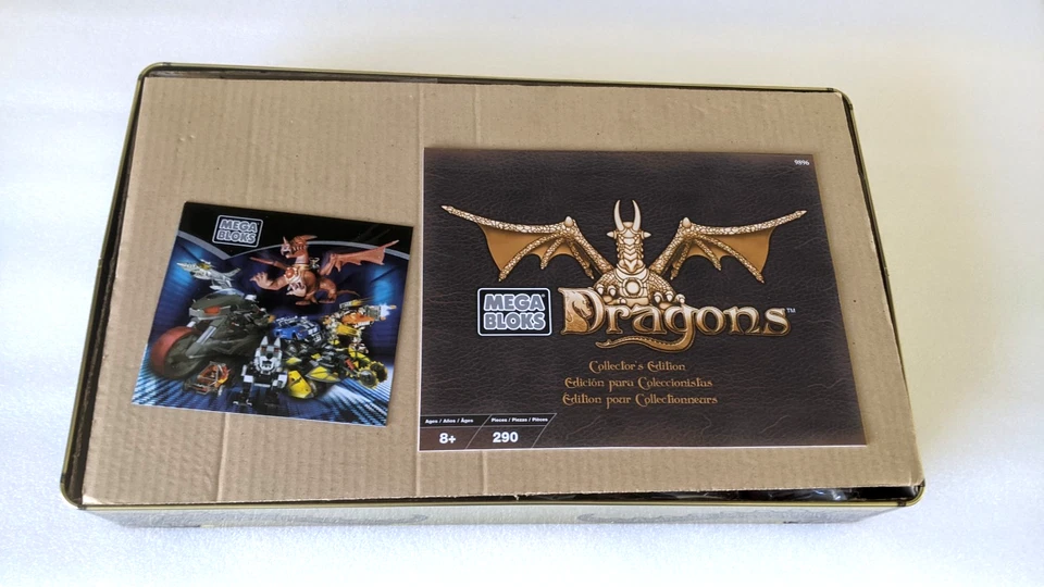 Mega Blocks Dragons Tower Complete Set 9896 ToysRUs Exclusive 290 Pieces - Image 4 of 4