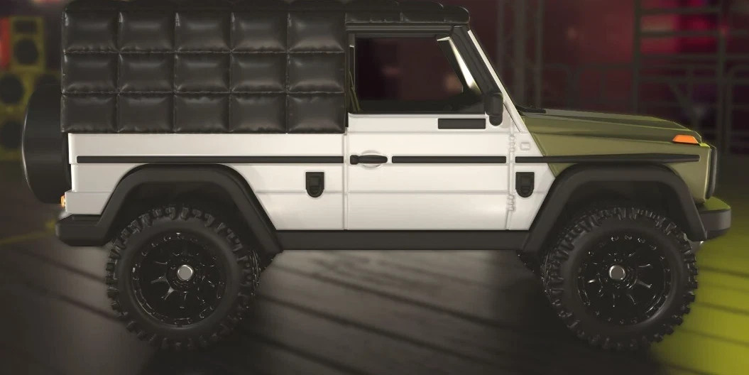 Hot Wheels x Mercedes Benz Project G class Past II Future