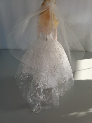 Barbie Muñeca Boda Reproducción Rubia Sin Caja - Imagen 7 de 8