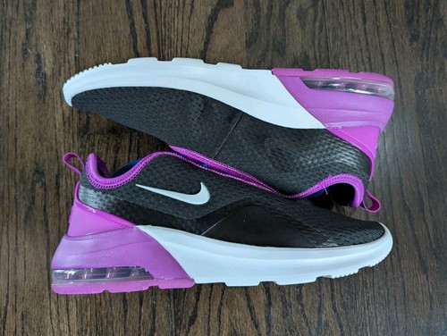 Womens Nike Air Max Motion 2 Shoes Purple/Black/White Sz 8 New in Box - Picture 4 of 11