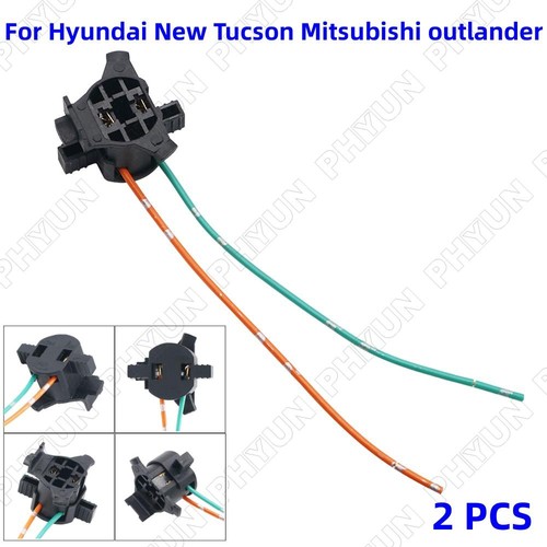 2x H7 Halogen Light Bulb Base Holder For Hyundai New Tucson Mitsubishi Outlander - Picture 2 of 8