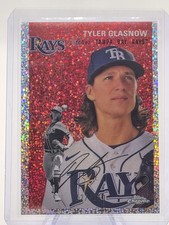 2023 Topps Chrome Platinum Tyler Glasnow #338 Speckle Refractor /150 Rays!