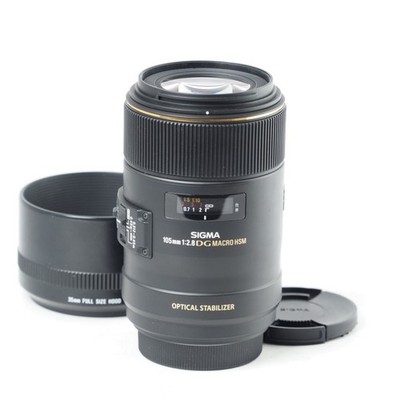 SIGMA 105mm F/2.8 EX DG OS HSM MACRO Lens (Sony A Mount) [Near Mint] #14585