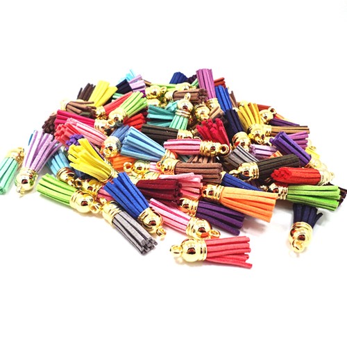 50 PIEZAS Hágalo Usted Mismo Colgante Accesorios Bolso Dijes Llavero Borla Accesorio - Imagen 4 de 11