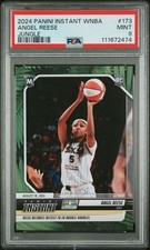 2024 Panini Instant WNBA #173 Angel Reese RC Jungle /25 - PSA 9