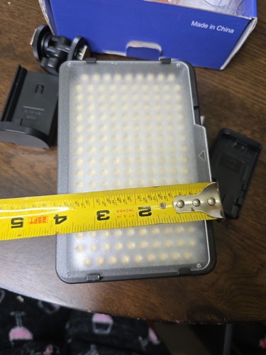 Precision Design Digital Camera Camcorder LED Video Light LE-168A - Picture 8 of 24