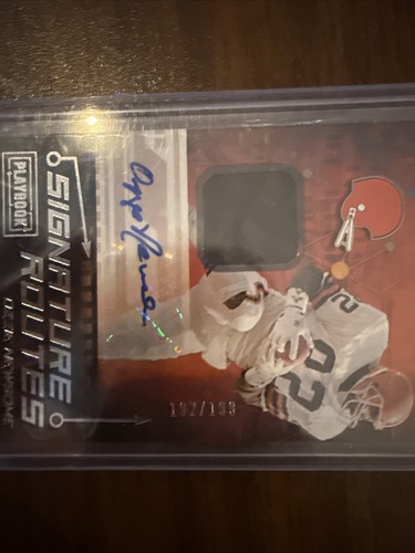 2021 Panini Playbook - Signature Routes Ozzie Newsome #SRO-ONE /199 (AU, MEM) - Bild 3 von 3