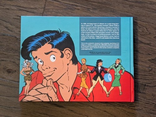 Li'l Abner Volume 16 AL Capp Dailies - Hardcover Book - New! - Foto 2 di 2
