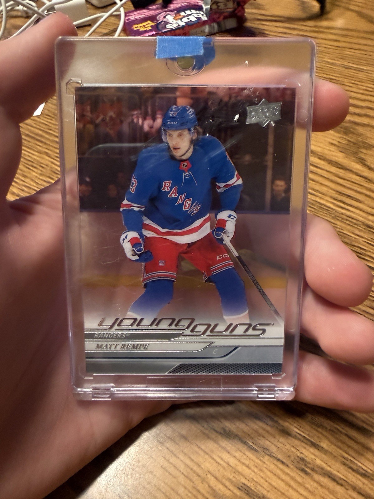 2024-25 Upper Deck Series 1 - Young Guns Matt Rempe #216 Clear Cut (RC)