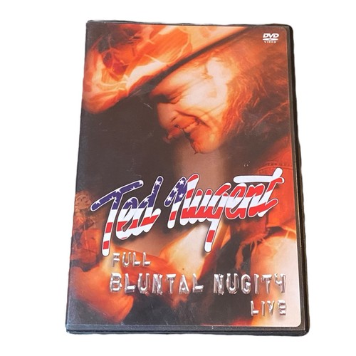 Ted Nugent Full Bluntal Nugity Live DVD with Bonus Features on Disc 2 - Clean