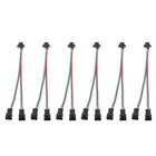 ARGB Splitter Cable, 6 Pcs Fan RGB Extension Power Cord with 3Pin Splitter Cable