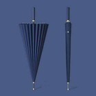 Men's long handle thickened windproof reinforced automatic business umbrella